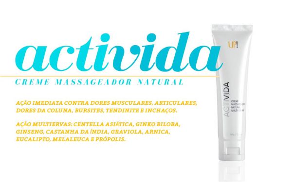 Creme Massageador Activida 60g